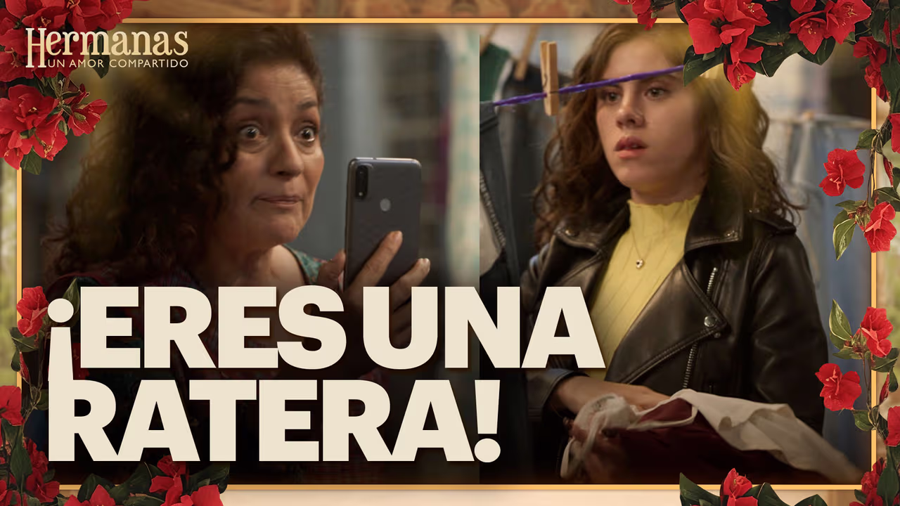 ¡Julia es descubierta robando ropa! | Novelas Hermanas: Un Amor ...