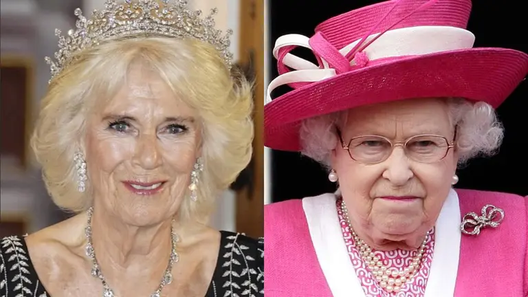 La reina Camila usa la tiara favorita de Isabel II y desata polémica en  Internet (video viral) | Shows Espectáculos | Las Estrellas
