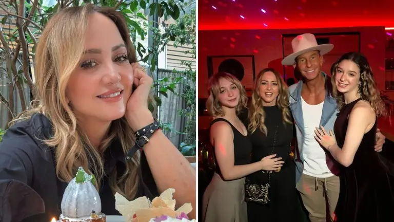 Andrea Legarreta celebra su cumpleaños 54 junto a sus hijas Mía y Nina,  además de Erik Rubín | Shows Famosos | Las Estrellas